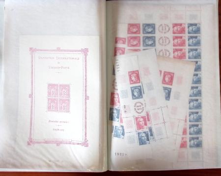 1935-1949, Solide stock de blocs-feuillets (1, 2, 3,