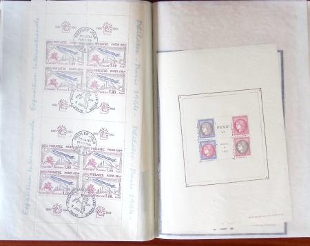 1935-1949, Solide stock de blocs-feuillets (1, 2, 3,