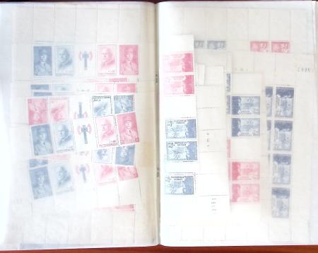 1935-1949, Solide stock de blocs-feuillets (1, 2, 3,