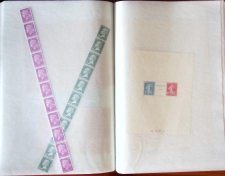 1935-1949, Solide stock de blocs-feuillets (1, 2, 3,