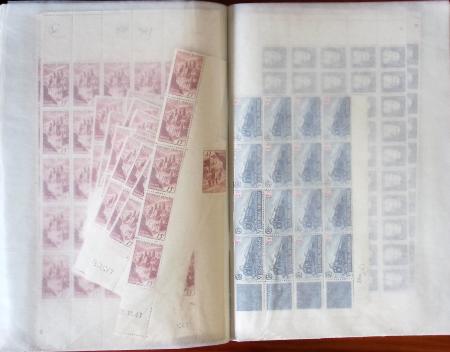 1935-1949, Solide stock de blocs-feuillets (1, 2, 3,