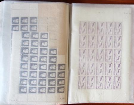1935-1949, Solide stock de blocs-feuillets (1, 2, 3,