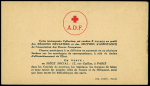 Carnet de la Croix-Rouge française de 20 vignettes des présidents de la République française. TB