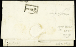 MORBIHAN MP "Col par Avray" (1825 - Salles n°9), ind