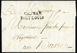 MP "Col par Port-Louis" (1788 - L n°11), ind 21. TB