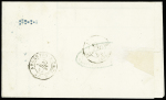 N°14A 20c bleu, obl. ETOILE BLEUE s. LAC, càd BLEU 1 PARIS 1 (60) 19/7/54, Superbe. Signé JF.Brun, cert. Scheller