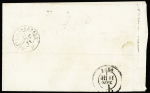 N°42B et 45A, 5c. vert R II et 20c. bleu T II R I, obl. GC 3608 s. LSC, càd T17 St GAUDENS 11/9/71, TTB. C, cote Maury 3350