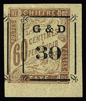 N°13l 30 sur 60c brun, cdf, ABEILLE RETOURNEE, neuf