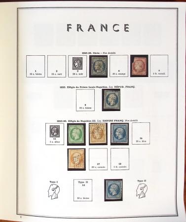 1849-2002, Collection en 5 classeurs, neuf à partir