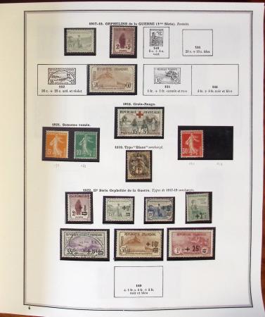 1849-2002, Collection en 5 classeurs, neuf à partir