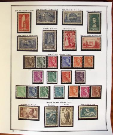 1849-2002, Collection en 5 classeurs, neuf à partir