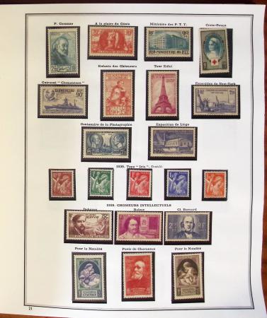 1849-2002, Collection en 5 classeurs, neuf à partir