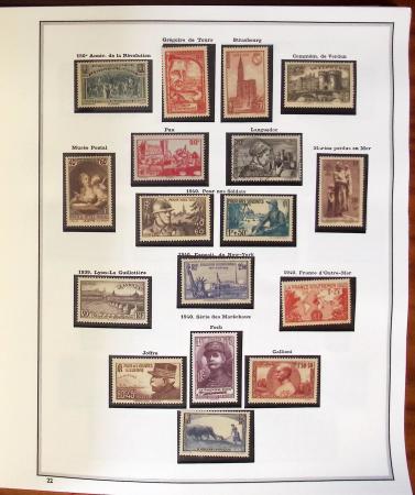 1849-2002, Collection en 5 classeurs, neuf à partir