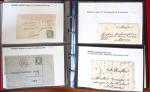1715-1873, INDRE-ET-LOIRE: Joli ensemble de lettres