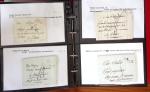 1715-1873, INDRE-ET-LOIRE: Joli ensemble de lettres