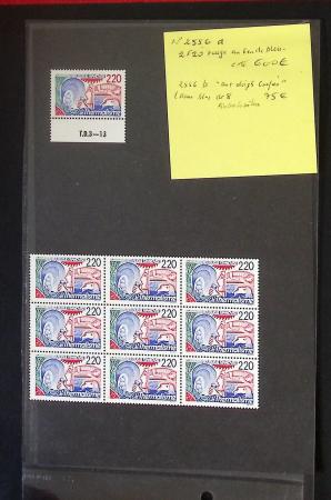 1940-1955, Collection en 2 classeurs, dont carnets