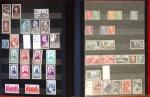 1940-1955, Collection en 2 classeurs, dont carnets