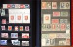 1940-1955, Collection en 2 classeurs, dont carnets