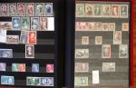 1940-1955, Collection en 2 classeurs, dont carnets
