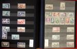 1940-1955, Collection en 2 classeurs, dont carnets