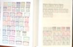 1940-1955, Collection en 2 classeurs, dont carnets