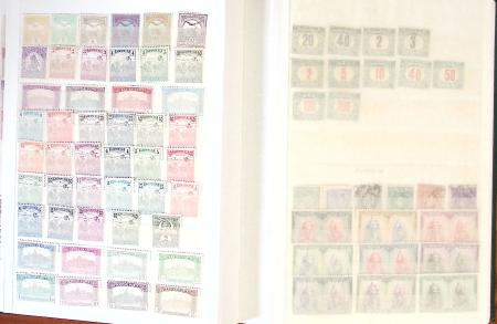 1940-1955, Collection en 2 classeurs, dont carnets