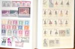 1940-1955, Collection en 2 classeurs, dont carnets