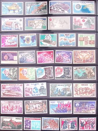 1957-2016, Collection de Monaco en 1 classeur, neuf