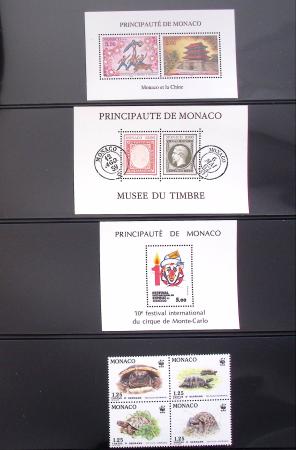 1957-2016, Collection de Monaco en 1 classeur, neuf