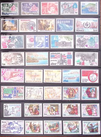 1957-2016, Collection de Monaco en 1 classeur, neuf