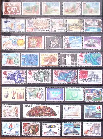 1957-2016, Collection de Monaco en 1 classeur, neuf