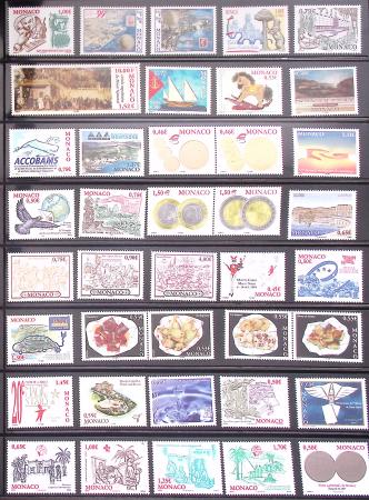 1957-2016, Collection de Monaco en 1 classeur, neuf