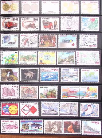 1957-2016, Collection de Monaco en 1 classeur, neuf
