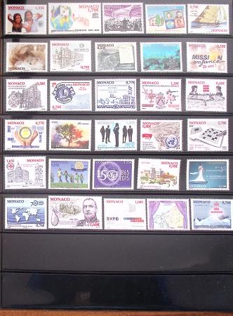 1957-2016, Collection de Monaco en 1 classeur, neuf