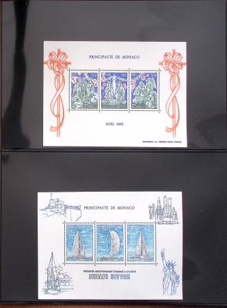 1957-2016, Collection de Monaco en 1 classeur, neuf
