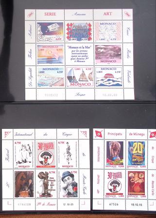 1957-2016, Collection de Monaco en 1 classeur, neuf