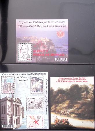 1957-2016, Collection de Monaco en 1 classeur, neuf