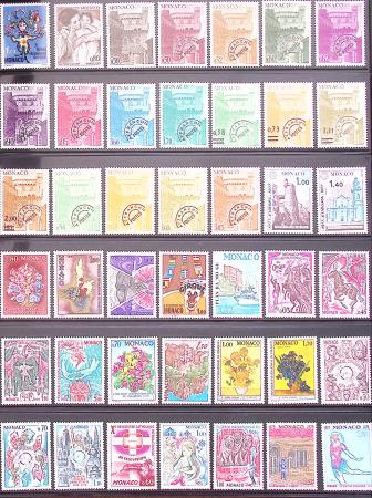 1957-2016, Collection de Monaco en 1 classeur, neuf