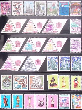 1957-2016, Collection de Monaco en 1 classeur, neuf