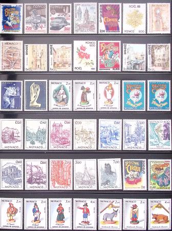 1957-2016, Collection de Monaco en 1 classeur, neuf