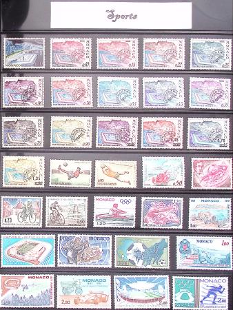 1957-2016, Collection de Monaco en 1 classeur, neuf