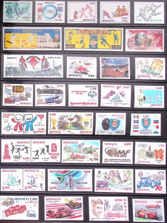1957-2016, Collection de Monaco en 1 classeur, neuf