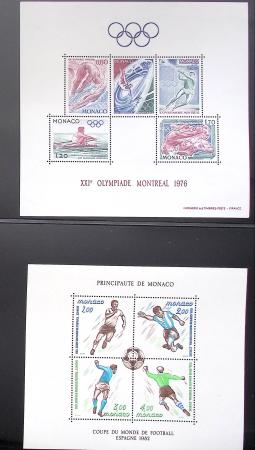 1957-2016, Collection de Monaco en 1 classeur, neuf