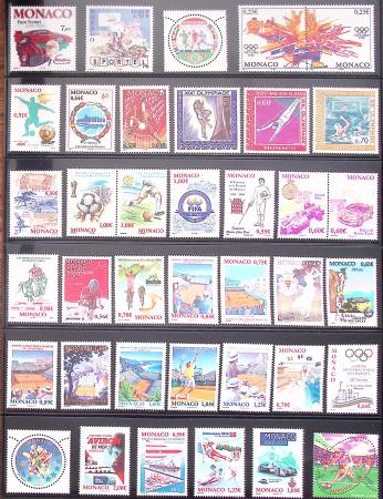 1957-2016, Collection de Monaco en 1 classeur, neuf