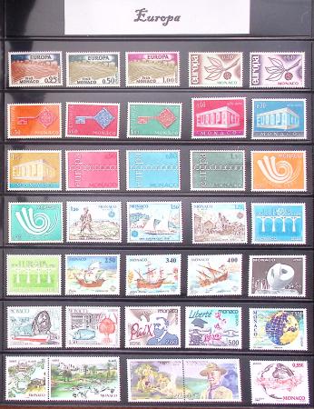 1957-2016, Collection de Monaco en 1 classeur, neuf