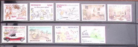 1957-2016, Collection de Monaco en 1 classeur, neuf