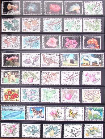 1957-2016, Collection de Monaco en 1 classeur, neuf