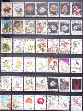 1957-2016, Collection de Monaco en 1 classeur, neuf