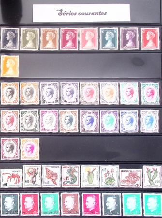 1957-2016, Collection de Monaco en 1 classeur, neuf