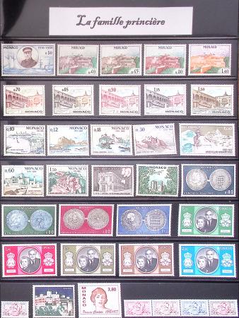 1957-2016, Collection de Monaco en 1 classeur, neuf